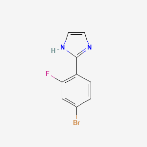 2-(4-Bromo-2-fluorophenyl)imidazole