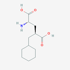 molecular formula C12H21NO4 B11724177 (4S)-4-Cyclohexylmethyl-L-glutamic acid 