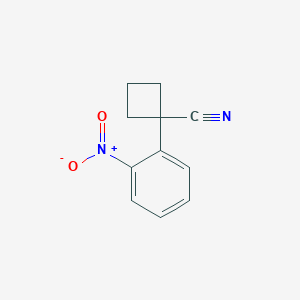 1-(2-Nitrophenyl)cyclobutanecarbonitrile