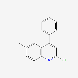 2-Chloro-6-methyl-4-phenylquinoline