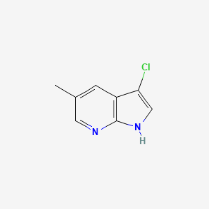 3-chloro-5-methyl-1H-pyrrolo[2,3-b]pyridine