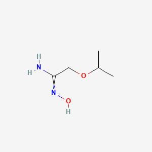 N'-hydroxy-2-propan-2-yloxyethanimidamide