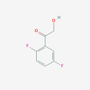 molecular formula C8H6F2O2 B11724433 2',5'-Difluoro-2-hydroxyacetophenone 