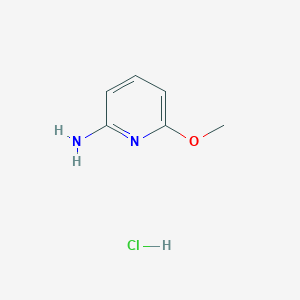 molecular formula C6H9ClN2O B11724472 6-Methoxy-2-pyridinamine hydrochloride 