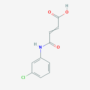 3-[(3-Chlorophenyl)carbamoyl]prop-2-enoic acid