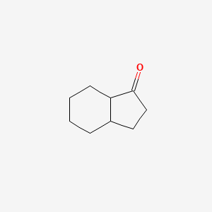 molecular formula C9H14O B11724508 Octahydro-1H-inden-1-one CAS No. 2826-65-5