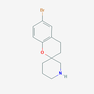 6-Bromo-3,4-dihydrospiro[1-benzopyran-2,3'-piperidine]