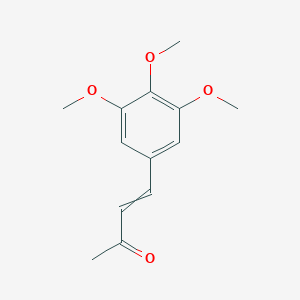 molecular formula C13H16O4 B11724605 4-(3,4,5-Trimethoxyphenyl)but-3-en-2-one 