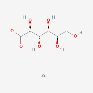 molecular formula C6H11O7Zn- B11724747 (2R,3S,4R,5R)-2,3,4,5,6-pentahydroxyhexanoate zinc 