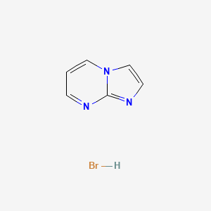 molecular formula C6H6BrN3 B11724769 Imidazo[1,2-a]pyrimidine hydrobromide 