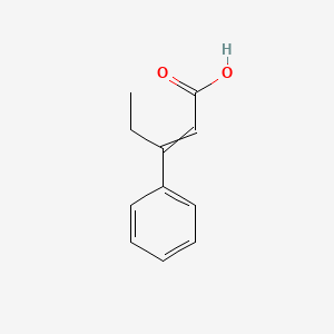 3-phenylpent-2-enoic acid