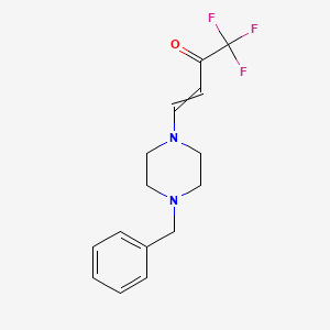 4-(4-Benzylpiperazin-1-yl)-1,1,1-trifluorobut-3-en-2-one