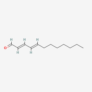 molecular formula C15H16I3NO5 B1172491 (2E,4E)-2,4-十二烯醛 CAS No. 13162-47-5