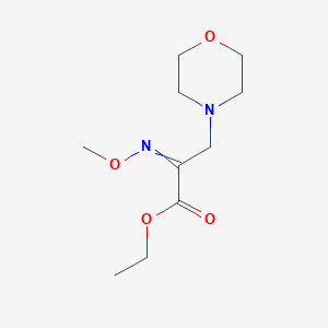 Ethyl 2-(methoxyimino)-3-(morpholin-4-yl)propanoate