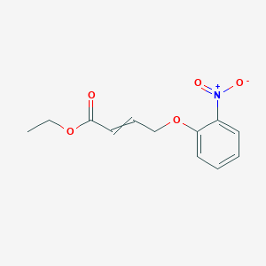 Ethyl 4-(2-nitrophenoxy)but-2-enoate