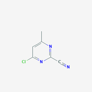 4-Chloro-6-methylpyrimidine-2-carbonitrile