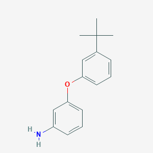 molecular formula C16H19NO B11724991 3-(3-Tert-butyl-phenoxy)-phenylamine CAS No. 887579-79-5