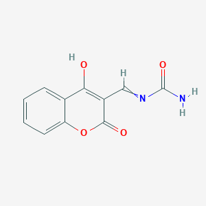 Urea, [(4-hydroxy-2-oxo-2H-1-benzopyran-3-yl)methylene]-