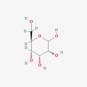 (3R,4R,5S,6R)-5,6-dideuterio-6-[dideuterio(hydroxy)methyl]oxane-2,3,4,5-tetrol