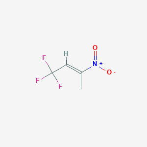 (2E)-1,1,1-trifluoro-3-nitrobut-2-ene