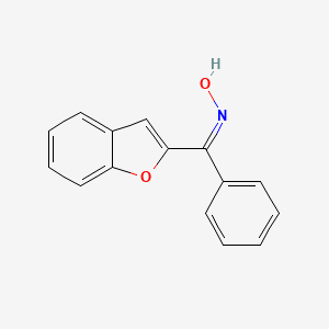 (E)-N-[(1-benzofuran-2-yl)(phenyl)methylidene]hydroxylamine