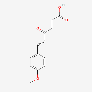 6-(4-Methoxyphenyl)-4-oxohex-5-enoic acid