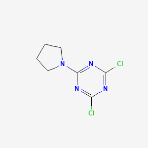 2,4-Dichloro-6-(pyrrolidin-1-yl)-1,3,5-triazine