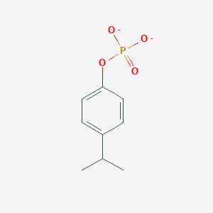 molecular formula C9H11O4P-2 B11725590 4-(Propan-2-yl)phenyl phosphate 