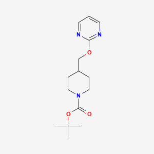 tert-Butyl 4-((pyrimidin-2-yloxy)methyl)piperidine-1-carboxylate