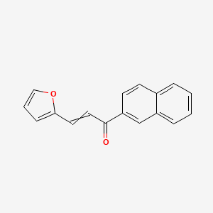 3-(Furan-2-yl)-1-naphthalen-2-ylprop-2-en-1-one