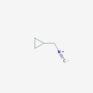 molecular formula C5H7N B11725769 Isocyanomethylcyclopropane 