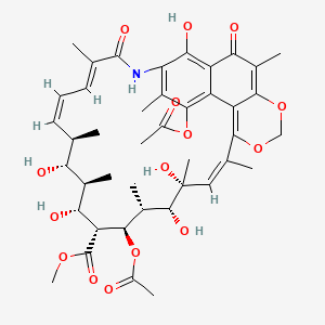 molecular formula C8H8ClNO2 B1172577 Streptovaricin complex, fraction b CAS No. 11031-82-6