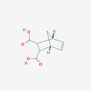 molecular formula C9H10O4 B11725836 (1R,4R)-bicyclo[2.2.1]hept-5-ene-2,3-dicarboxylic acid 