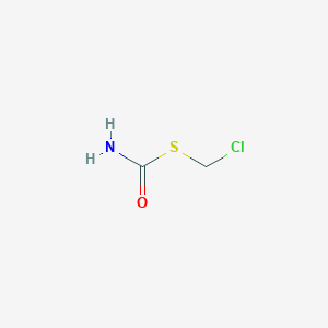 molecular formula C2H4ClNOS B11725999 S-Chloromethyl thiocarbamate 