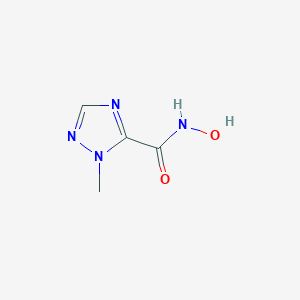 B011726 N-hydroxy-1-methyl-1H-1,2,4-triazole-5-carboxamide CAS No. 106535-37-9