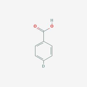 molecular formula C7H6O2 B11726033 4-Deuteriobenzoic acid 