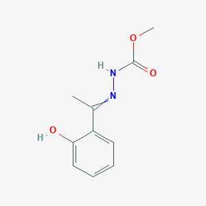 N'-[1-(2-hydroxyphenyl)ethylidene]methoxycarbohydrazide