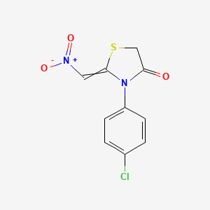 3-(4-Chlorophenyl)-2-(nitromethylidene)-1,3-thiazolidin-4-one