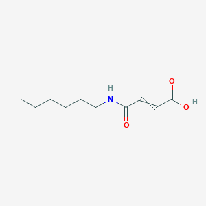 3-(hexylcarbamoyl)prop-2-enoic Acid