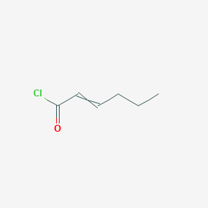 molecular formula C6H9ClO B11726142 Hex-2-enoyl chloride 