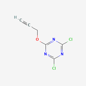 1,3,5-Triazine, 2,4-dichloro-6-(2-propyn-1-yloxy)-