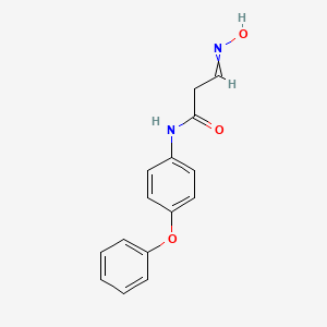 3-(N-hydroxyimino)-N-(4-phenoxyphenyl)propanamide