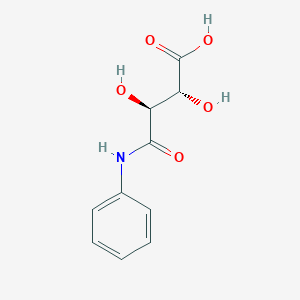 (2R,3S)-4-anilino-2,3-dihydroxy-4-oxobutanoic acid