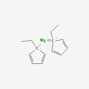 Bis(1-ethylcyclopenta-2,4-dien-1-yl)magnesium