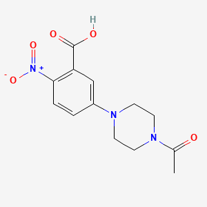 5-(4-Acetyl-1-piperazinyl)-2-nitrobenzoic acid