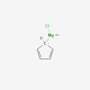 molecular formula C12H26 B1172631 Cyclopentadienylmagnesium chloride CAS No. 11112-17-7