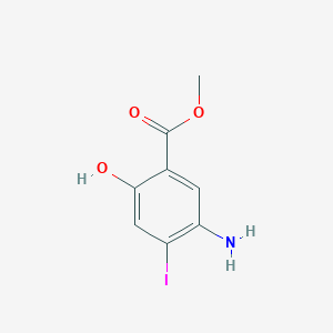 Methyl 5-amino-2-hydroxy-4-iodobenzoate