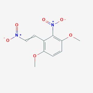 1,4-Dimethoxy-2-nitro-3-(2-nitroethenyl)benzene