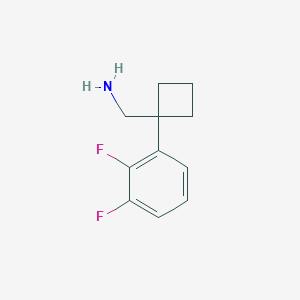 1-(2,3-Difluorophenyl)cyclobutanemethanamine