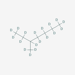 1,1,1,2,2,3,3,4,4,5,6,6,7,7,7-Pentadecadeuterio-5-(trideuteriomethyl)heptane